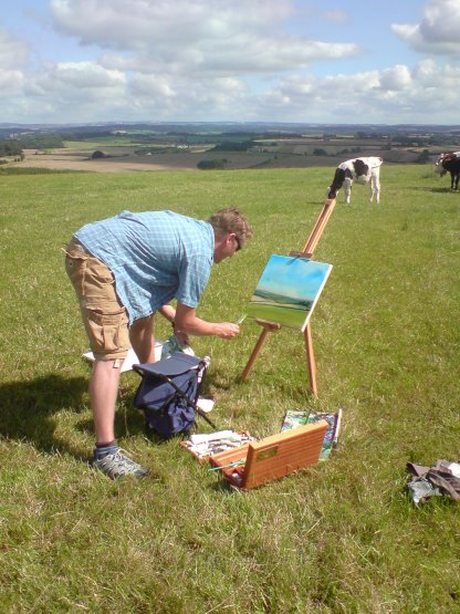 WEYMOUTH: Local artist exhibits at sailing academy