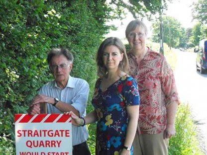 OTTERY: Town council united against plans for quarry at Straitgate