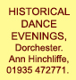 Historical Dances